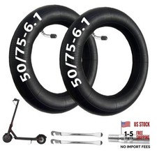 2 Pack 50/75-6.1 Scooter Tire Tube, 8 1/2 x2 8.5 x 2 Inner Tube Scooter 8.5