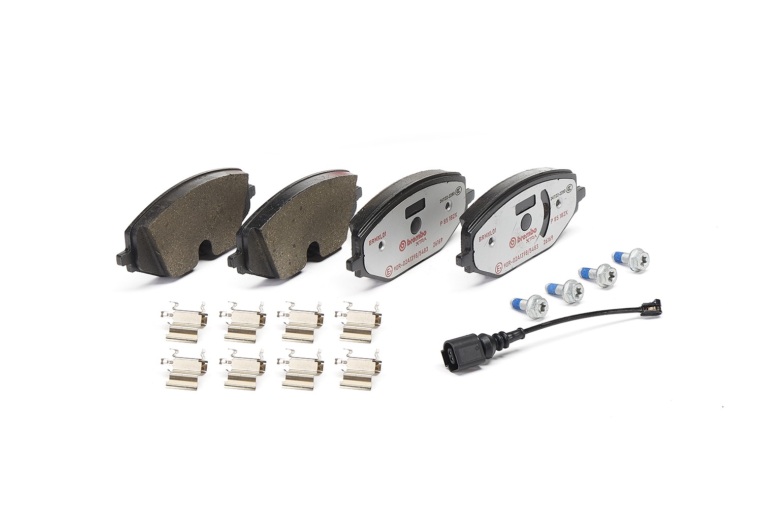 Front BREMBO P 85 182X Brake Pad Set, disc brake for AUDI,CUPRA,FORD,SEAT,SKODA, - Image 37