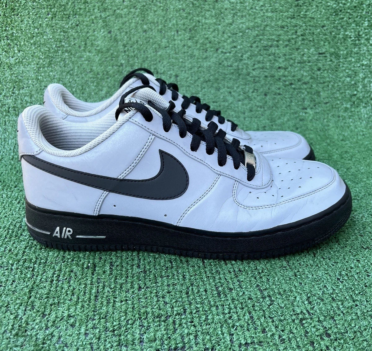 Nike Air Force 1 Premium Low Silver | eBay