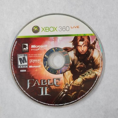 Fable II Microsoft Xbox 360 2008 Loose Disc