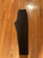 Everlane Women's Medium Green Cotton Pants Elastic Waist