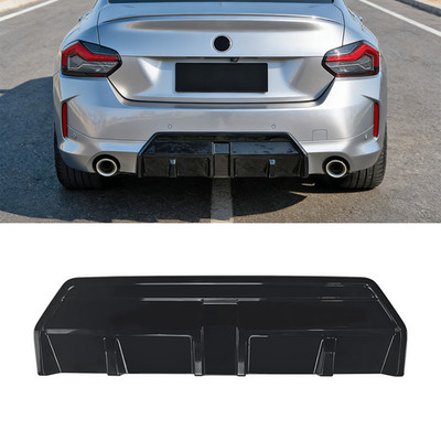 Heckdiffusor Heck Stoßstangen Diffusor Splitter Für BMW G42 220i M240i 2022-2025
