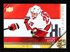 2020-21 Upper Deck Extended Series High Gloss 8/10 Sebastian Aho #T-14 n1u