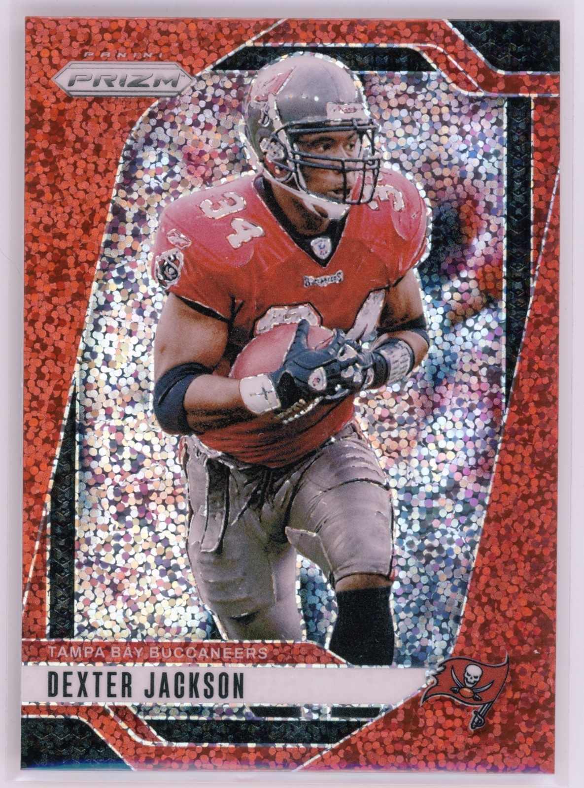 2024 Panini Prizm Dexter Jackson Red Sparkle SP #276 Buccaneers