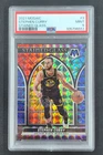 2021-22 Panini Mosaic Stephen Curry Stained Glass #3 Warriors SSP PSA 9