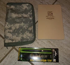 Rite in the Rain Field Book All-Weather Pen Camo Cover C980A 980T 97 NEVER USED