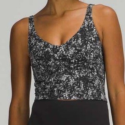 Lululemon Align Tank Top Blossom Overlay Starlight Multi Size 4