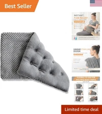 Versatile Heated Pad with Washable Cover - Soothing Relief for Cramps & Aches