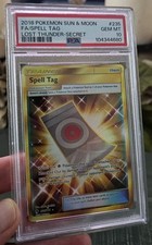 Spell Tag (Secret) 235/214 Sm-Lost Thunder Holo PSA 10