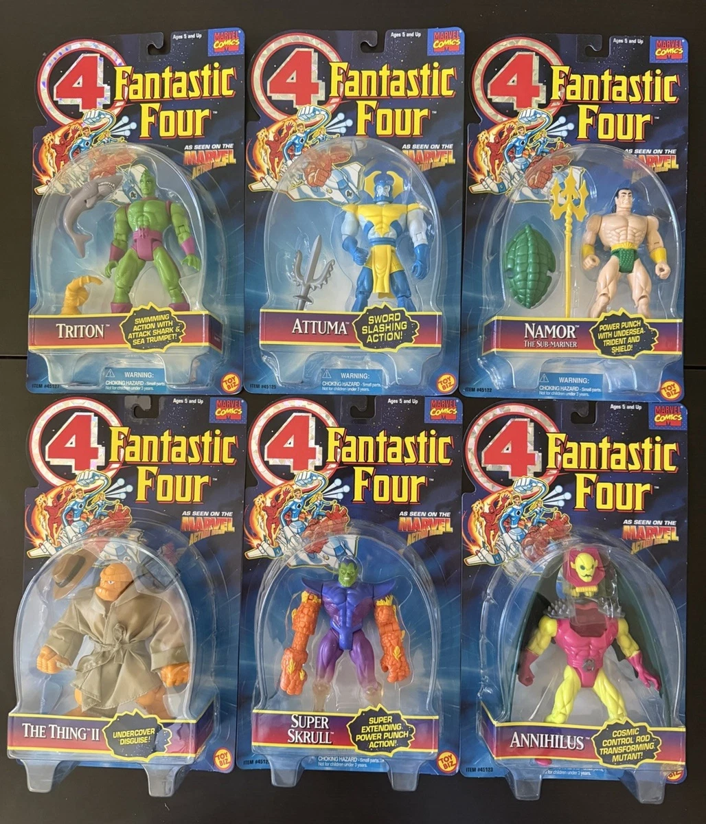ToyBiz Comic Book Heroes The Thing Fantastic Four Action Figures