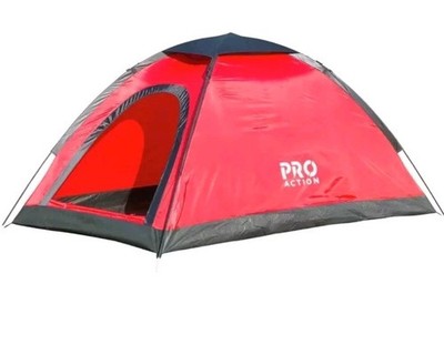 Pro Action man Dome tent person Tent Red Pro Action man
