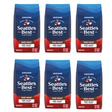 Seattle's Best Coffee Post Alley Blend Dark Roast Ground Coffee 12 Ounce Bags