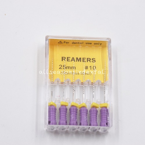 Dental Stainless Steel Endodontic Root Canal H/K/R Files 21/25/31mm Hand Use - Picture 27 of 49