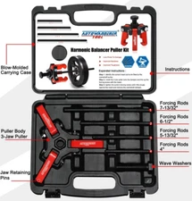 Harmonic Balancer Puller Crank Pulley Removal Kit Engine Motor Rod Auto LS GM US
