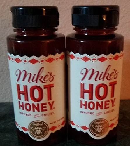 X2 Mike's Hot Honey, Spicy Honey, 100% All Natural Paleo-Friendly Gluten-Free,