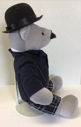 Bearlie Chaplin Very Important Bear-North American Bears 20” Vintage Plush - Picture 7 of 9