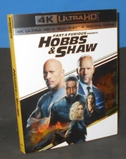 Fast & Furious Presents: Hobbs & Shaw (4K Ultra HD + Blu-Ray, 2-Disc Set, 2019)