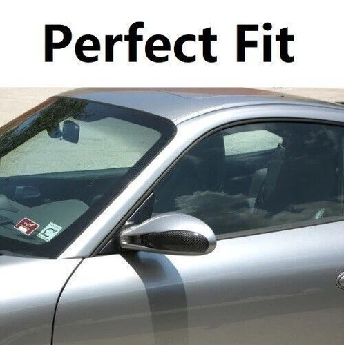 For Porsche 997 911 987 2005-2011 Real Carbon Fiber Wing Mirror Cover Cap Add-on - Picture 4 of 8