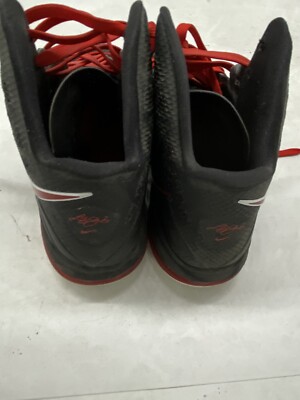 Size 11 - Nike LeBron 8 P.S. Black Red White for sale online  display picture 3