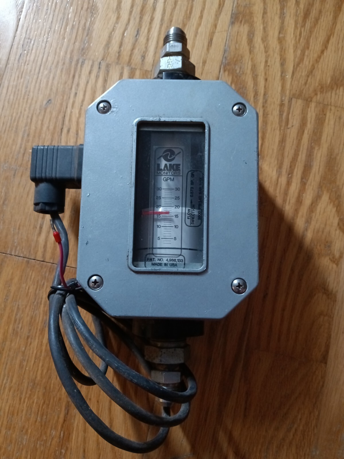 AW LAKE COMPANY M4A6HC30 HYDRAULIC FLOW METER eBay