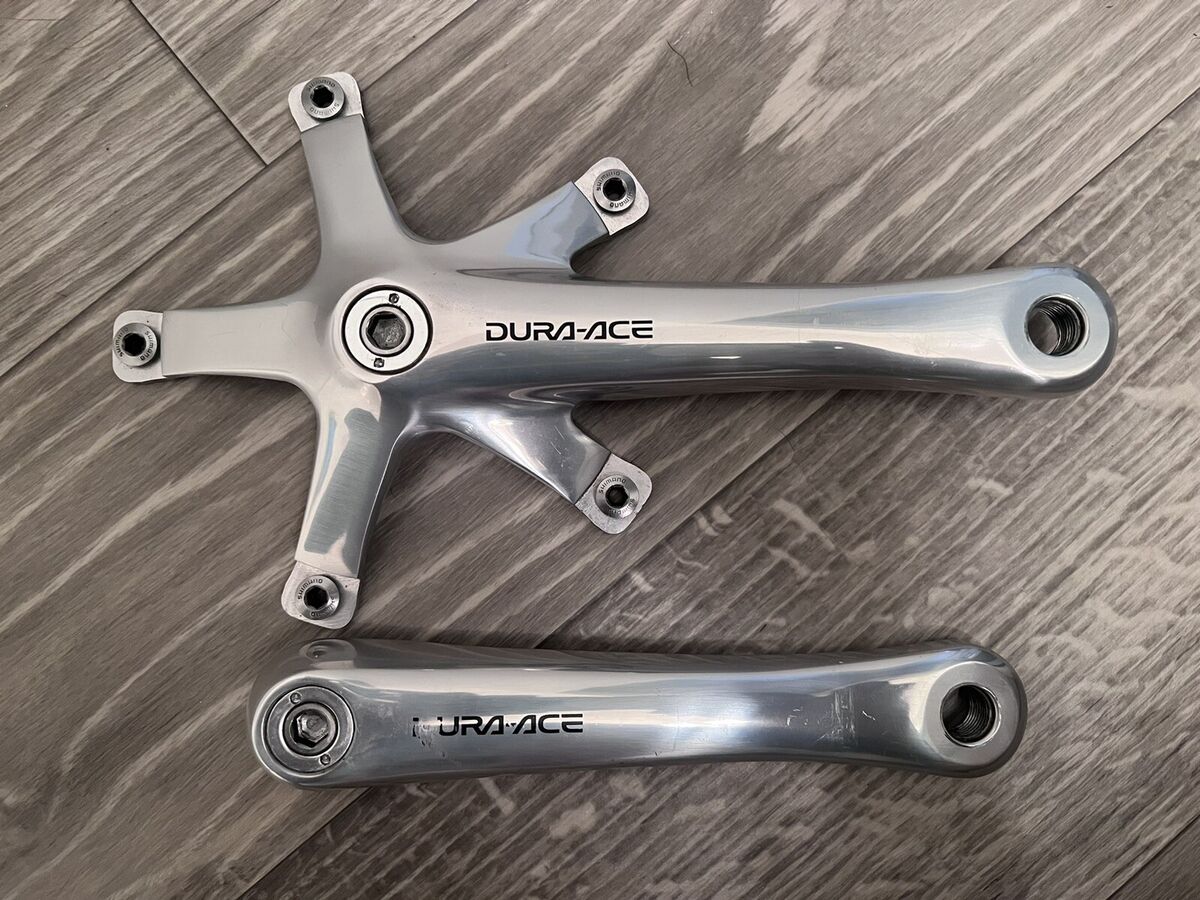 SHIMANO DURA ACE FC-7710 NJS Pista Crank Set 167.5mm SHIMANO DURA ACE FC-7710 NJS Pista Crank Set 167.5mm