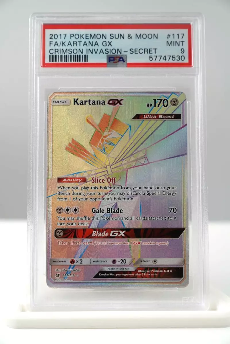 Kartana GX - 117/111 - Secret Rare - Pokemon Singles » Crimson