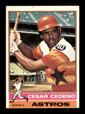 1976 Baseball Topps Cesar Cedeno Houston Astros #460
