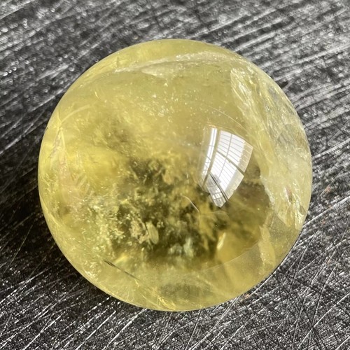 302g Natural Citrine Stone Crystal Ball Polished Quartz Sphere Healing L53 - Picture 2 of 6