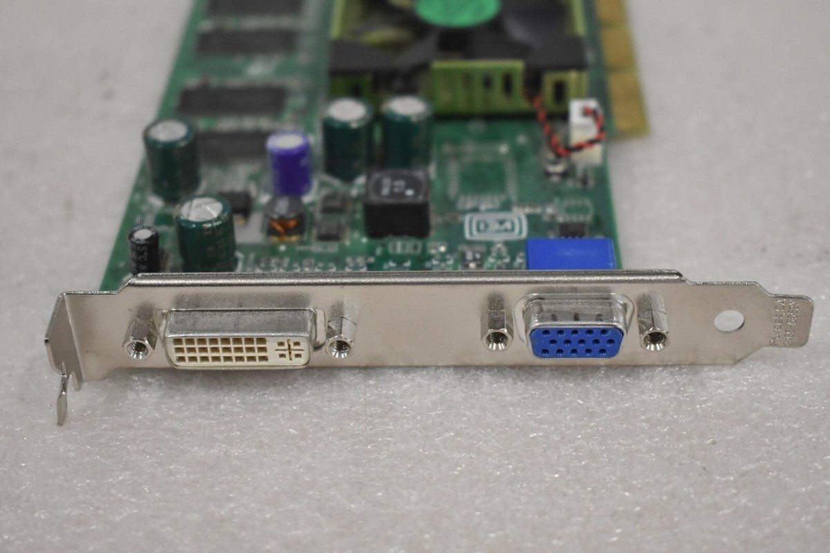 NVIDIA QUADRO 600-50162-0004-201 128MB AGP GRAPHICS CARD WITH VGA