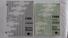 1988 Chevrolet Camaro GM Service Manual/Electrical Diagnosis Supplement