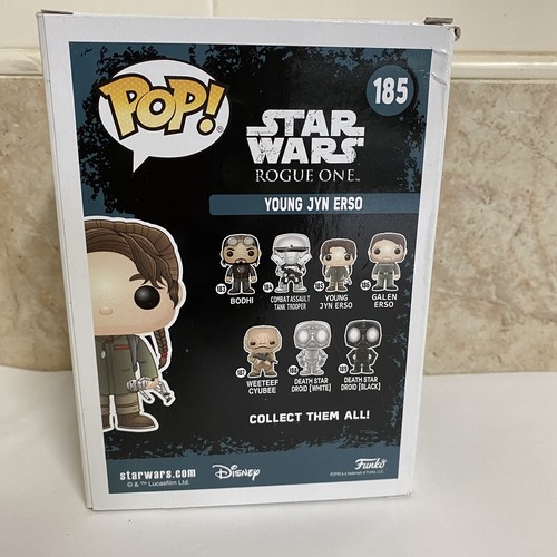 Funko Pop! Star Wars Rogue Young Jyn Erso #185 Vinyl Figure - Picture 3 of 4
