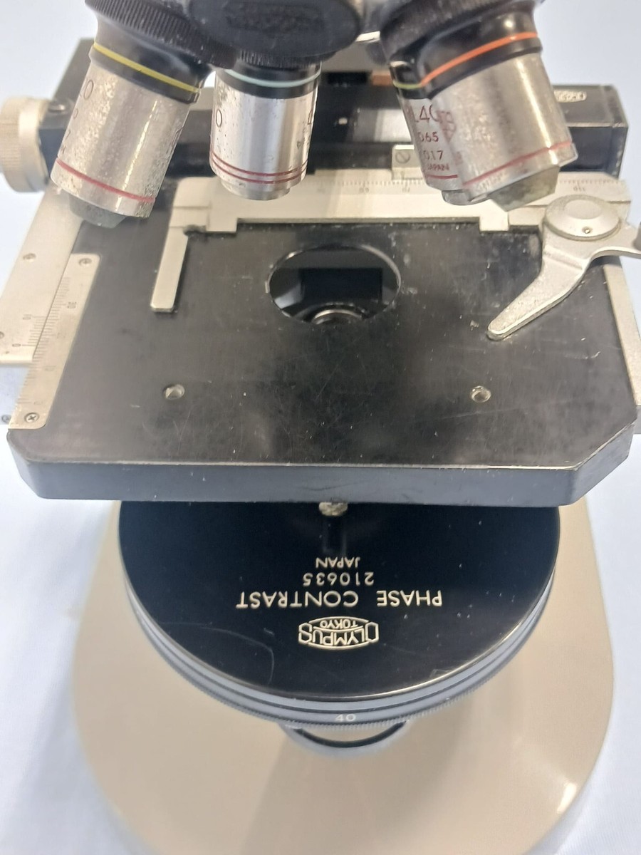 Olympus Stereo Binocular Microscope EH 299687 w/ 10x 20x 40x Olympus Stereo Binocular Microscope EH 299687 w/ 10x 20x 40x