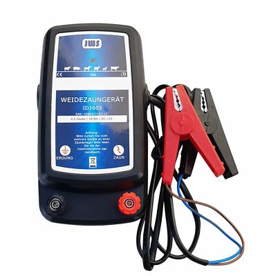Weidezaungerät 12Volt Elektrozaungerät 12V 10km Elektrozaun Weidegerät 0,6Joule