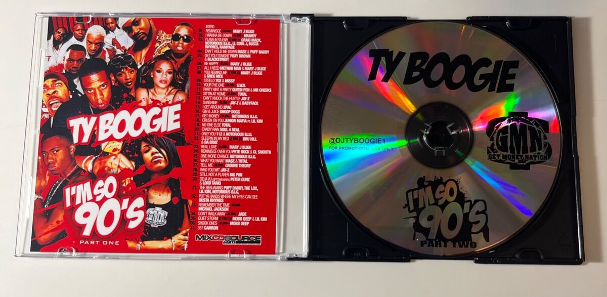 100% OFFICIAL! DJ TY BOOGIE IM SO 90S PART 2 ORIGINAL HIP HOP R&B MIXTAPE MIX CD | eBay 100% OFFICIAL! DJ TY BOOGIE IM SO 90S PART 2 ORIGINAL HIP HOP R&B MIXTAPE MIX CD | eBay