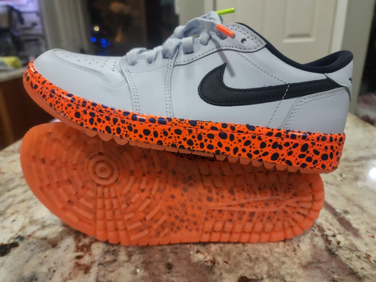 Nike Air Jordan 1 Retro Low Golf Shoes Olympics Safari Men Nike Air Jordan 1 Retro Low Golf Shoes Olympics Safari Men