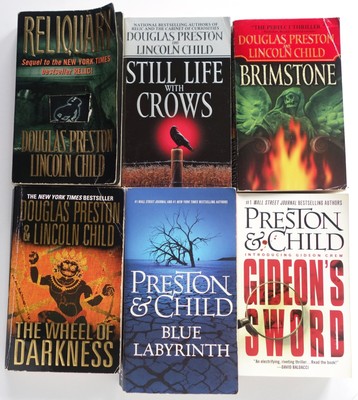 Douglas Preston Lincoln Child Lot of 6 MMPB Pendergast 2 4 ...