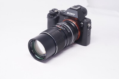 SONY E MOUNT ADAPTED 135MM Sears PORTRAIT LENS ALL A7 NEX