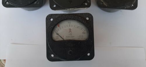 Soviet Vintage Ammeter(panel metr 0-150A),4 pieces.USSR.ORIGINAL (1969year) - Picture 3 of 12