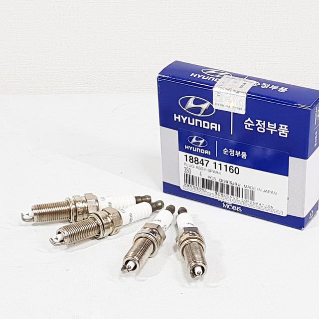 Genuine 1884711160 Spark Plug 4pc1set For Hyundai Sonata YF 20112014