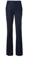 NWT $1300 Prada Women’s Mohair/Wool Pants Navy 36