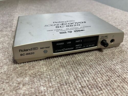 Roland Sound Canvas SC-8820 Module Used GM GS Used from Japan - Picture 3 of 3