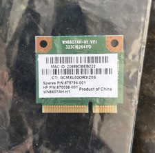 HP 2000-2b43dx 15.6" Genuine WIRELESS WIFI CARD 675794-001
