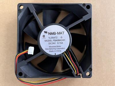 nmb FBA08A24H Inverter cooling fan DC24V 0.15A 8CM 80*80*25mm 3pin