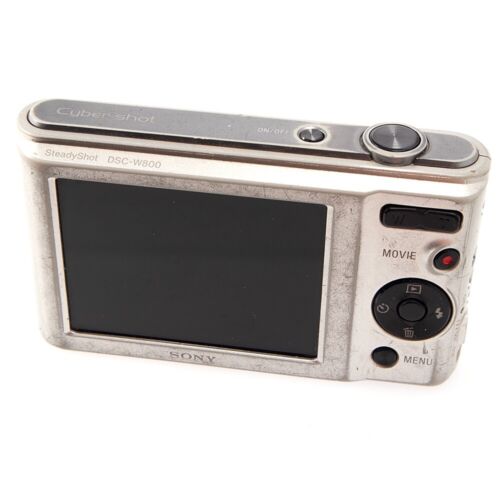 SONY Cyber-shot DSC-W800 Digital Camera - 20.1MP / 5x / HD - READ DESCRIPTION - Picture 3 of 6