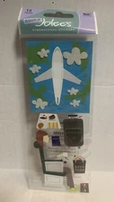 Vintage Touch of Jolee's ‘PLANE TRIP’  3-D Stickers