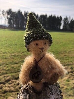 Künstlerteddy Dora - Unikat - 5fach gegliedert