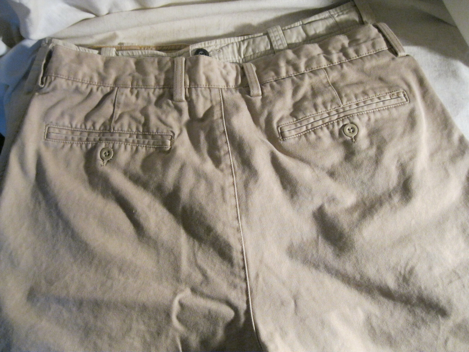 Men's Shorts 34 Gap Relaxed Fit Khaki and Bugle Boy C… Gem