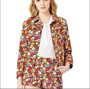 kate spade white denim jacket