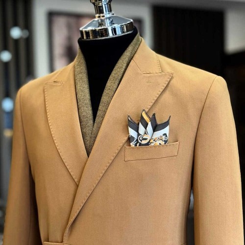 Spring Summer Formal Men's Suits Slim Fit for Wedding Business Evening Jackets - Picture 6 of 12