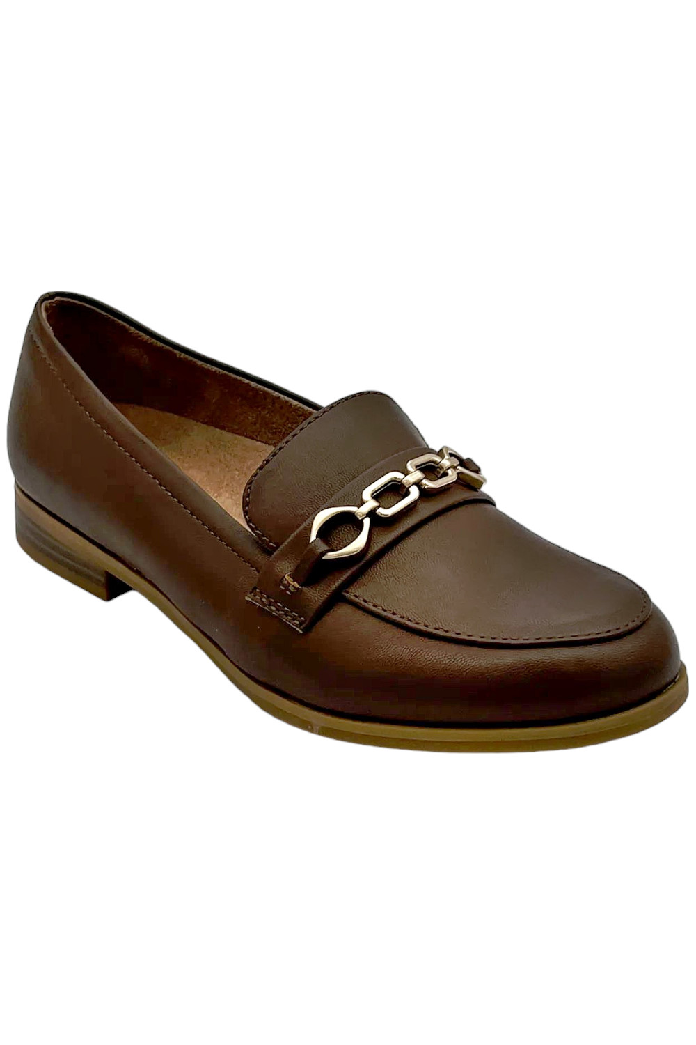 Женские мокасины Mariana с натуральным покрытием цвета корицы